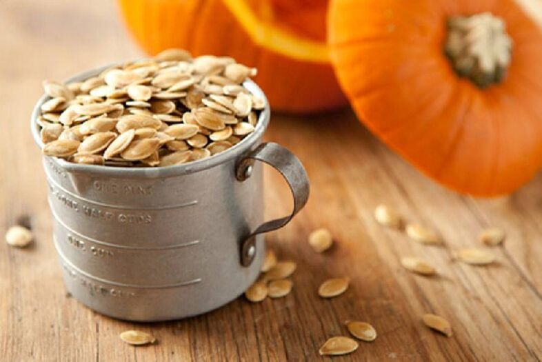 Pumpkin seeds for prostatitis